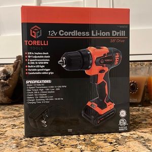 🎉Host Pick🎉Torelli 12v Cordless Li-ion Drill
